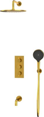 Душевая система со смесителем Whitecross Y YSET11TOPGLB