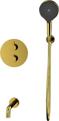 Душевой гарнитур со смесителем Whitecross Y YSET10TOPGL