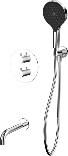 Душевой гарнитур со смесителем Whitecross Y YSET10TOPCR - фото