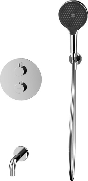 Душевой гарнитур со смесителем Whitecross Y YSET10TOPCR