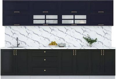 Кухонный гарнитур Интерлиния Мила Шато 3.1А - фото