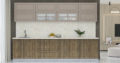 Кухонный гарнитур Интерлиния Мила Шато 3.1А