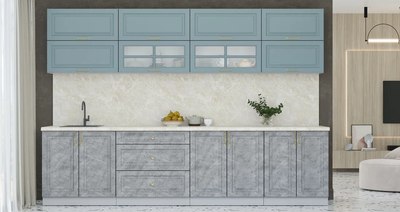 Кухонный гарнитур Интерлиния Мила Шато 3.1А