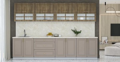 Кухонный гарнитур Интерлиния Мила Шато 3.2А