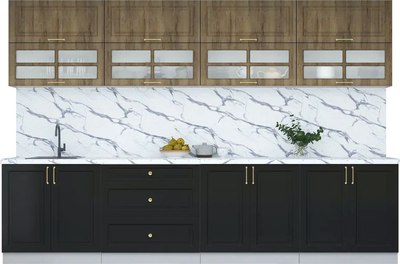 Кухонный гарнитур Интерлиния Мила Шато 3.2А - фото