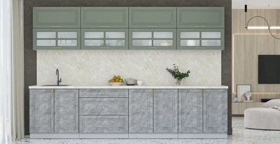 Кухонный гарнитур Интерлиния Мила Шато 3.2А