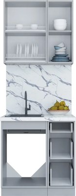 Кухонный гарнитур Интерлиния Мила Шато 0.8Б