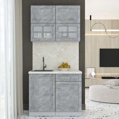 Кухонный гарнитур Интерлиния Мила Шато 1.0Б