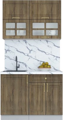 Кухонный гарнитур Интерлиния Мила Шато 1.1Б - фото