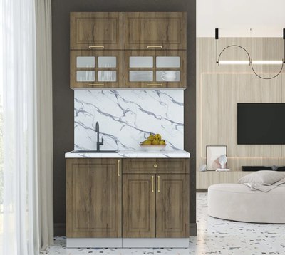 Кухонный гарнитур Интерлиния Мила Шато 1.1Б