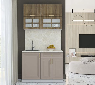 Кухонный гарнитур Интерлиния Мила Шато 1.1Б