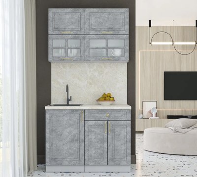 Кухонный гарнитур Интерлиния Мила Шато 1.1Б