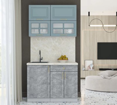 Кухонный гарнитур Интерлиния Мила Шато 1.1Б