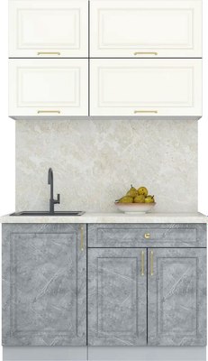 Кухонный гарнитур Интерлиния Мила Шато 1.2Б - фото