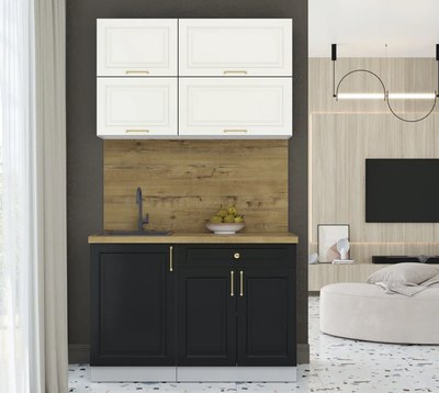 Кухонный гарнитур Интерлиния Мила Шато 1.2Б