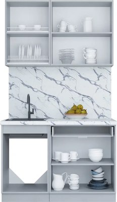Кухонный гарнитур Интерлиния Мила Шато 1.2Б