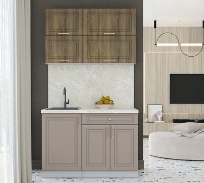 Кухонный гарнитур Интерлиния Мила Шато 1.2Б