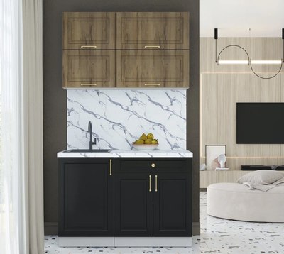 Кухонный гарнитур Интерлиния Мила Шато 1.2Б