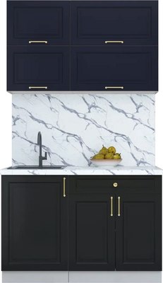 Кухонный гарнитур Интерлиния Мила Шато 1.2Б - фото