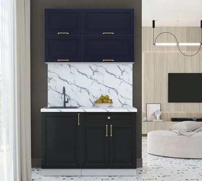 Кухонный гарнитур Интерлиния Мила Шато 1.2Б