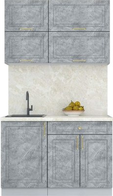 Кухонный гарнитур Интерлиния Мила Шато 1.2Б - фото