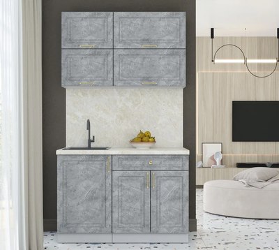 Кухонный гарнитур Интерлиния Мила Шато 1.2Б