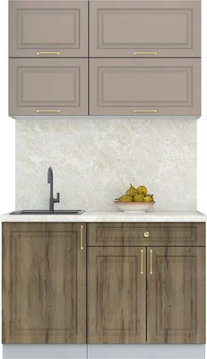 Кухонный гарнитур Интерлиния Мила Шато 1.2Б - фото