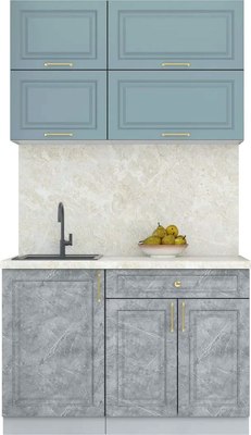 Кухонный гарнитур Интерлиния Мила Шато 1.2Б - фото