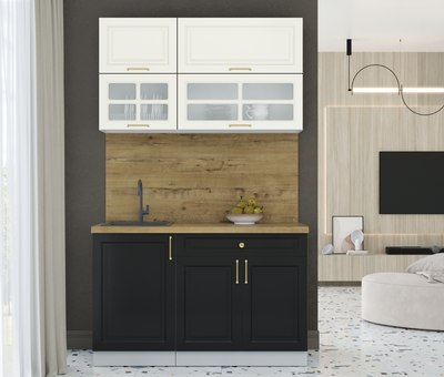 Кухонный гарнитур Интерлиния Мила Шато 1.3Б