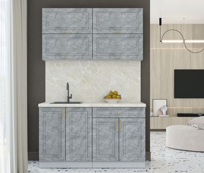 Кухонный гарнитур Интерлиния Мила Шато 1.4Б