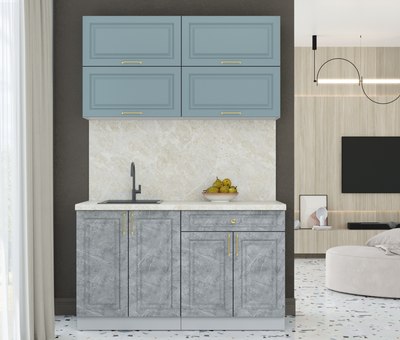 Кухонный гарнитур Интерлиния Мила Шато 1.4Б