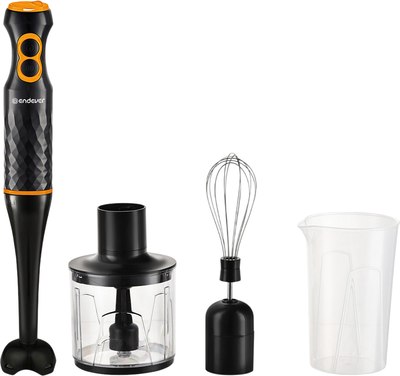 Блендер погружной Endever Sigma-86 (черный/оранжевый) - фото