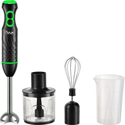 Блендер погружной VLK Profi 105 (черный/зеленый) - фото