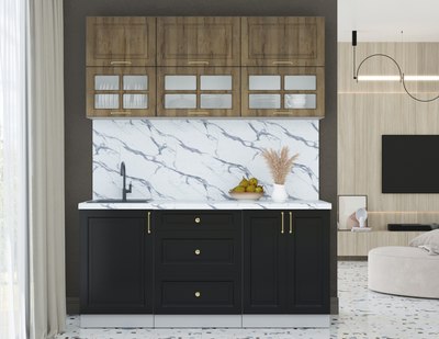 Кухонный гарнитур Интерлиния Мила Шато 1.7Б