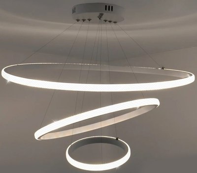 Люстра Estares Akrilika Sim 70W 3R-APP-600x1100-WHITE/CLEAR-220-IP20 - фото