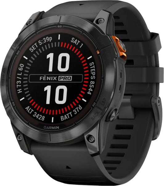 Умные часы Garmin Fenix 7X Pro Solar 51mm / 010-02778-01 - фото