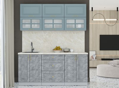 Кухонный гарнитур Интерлиния Мила Шато 1.8Б