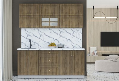 Кухонный гарнитур Интерлиния Мила Шато 1.9Б