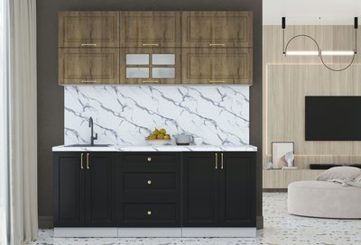 Кухонный гарнитур Интерлиния Мила Шато 1.9Б