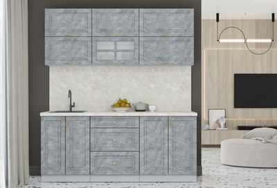 Кухонный гарнитур Интерлиния Мила Шато 1.9Б