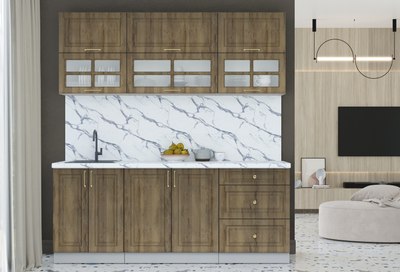 Кухонный гарнитур Интерлиния Мила Шато 2.0Б