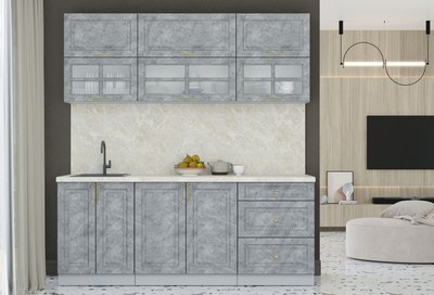 Кухонный гарнитур Интерлиния Мила Шато 2.0Б