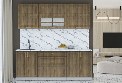 Кухонный гарнитур Интерлиния Мила Шато 2.1Б