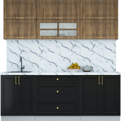 Кухонный гарнитур Интерлиния Мила Шато 2.1Б - фото