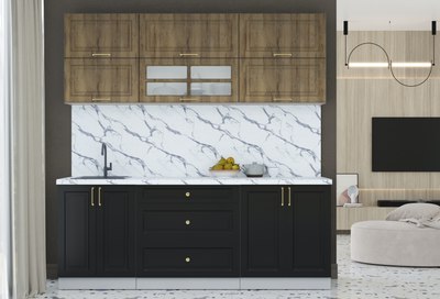 Кухонный гарнитур Интерлиния Мила Шато 2.1Б