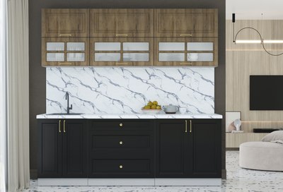 Кухонный гарнитур Интерлиния Мила Шато 2.2Б