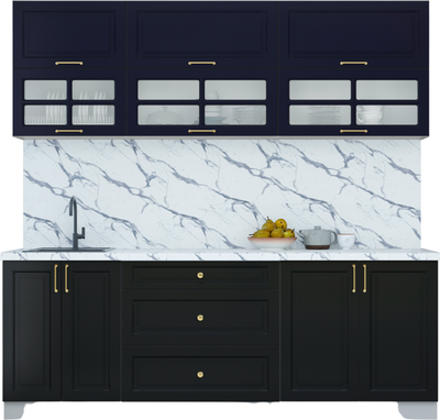 Кухонный гарнитур Интерлиния Мила Шато 2.2Б - фото