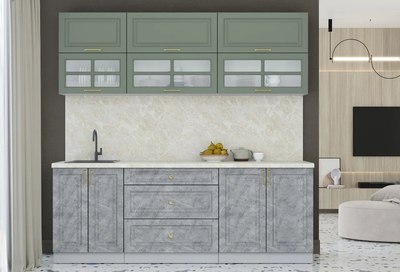 Кухонный гарнитур Интерлиния Мила Шато 2.2Б