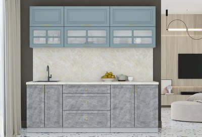 Кухонный гарнитур Интерлиния Мила Шато 2.2Б