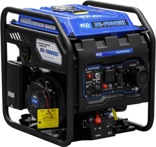 Бензиновый генератор Eco PE-7000ESI - фото